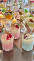 Taller de velas tipo bebidas
