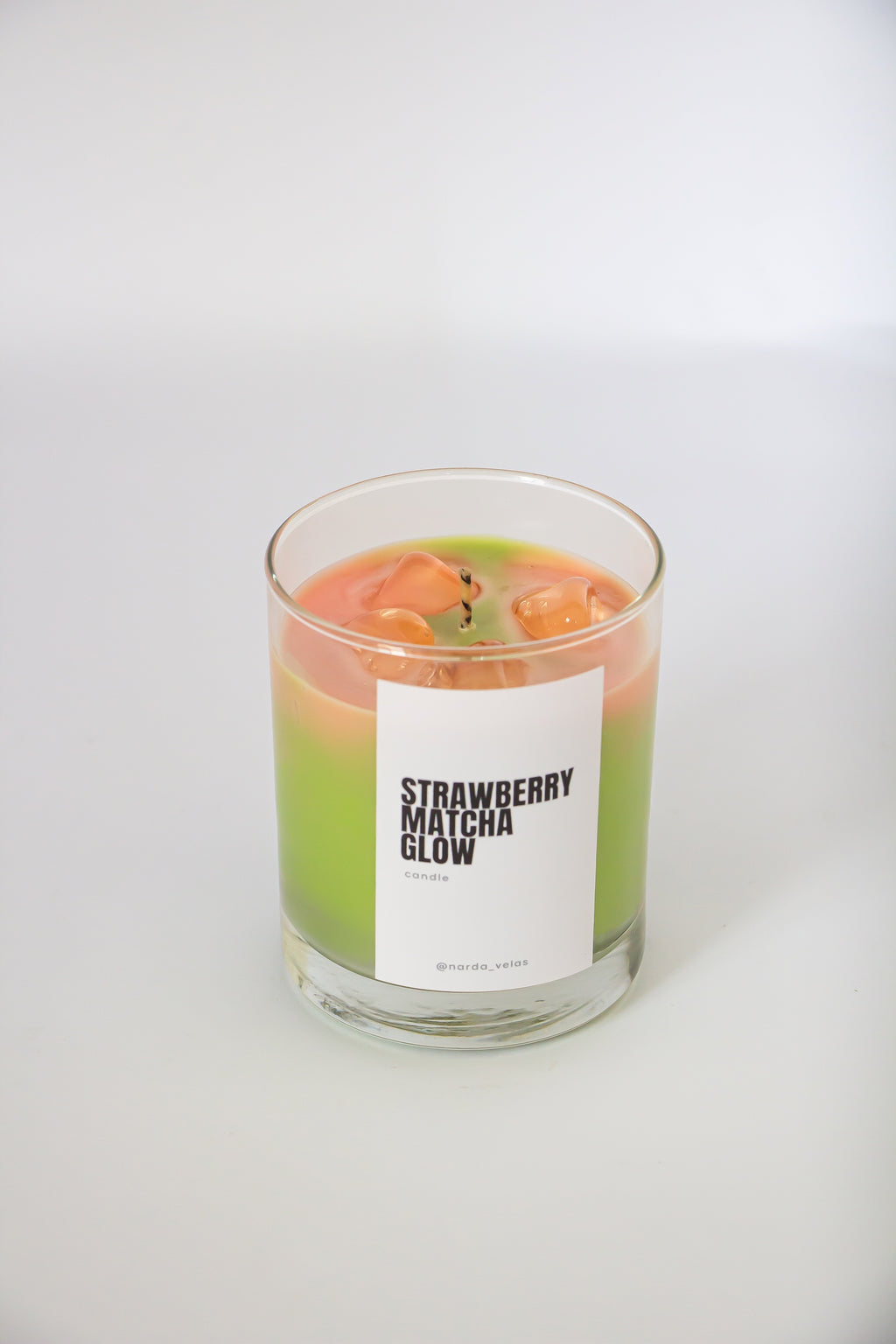 Strawberry Matcha Glow