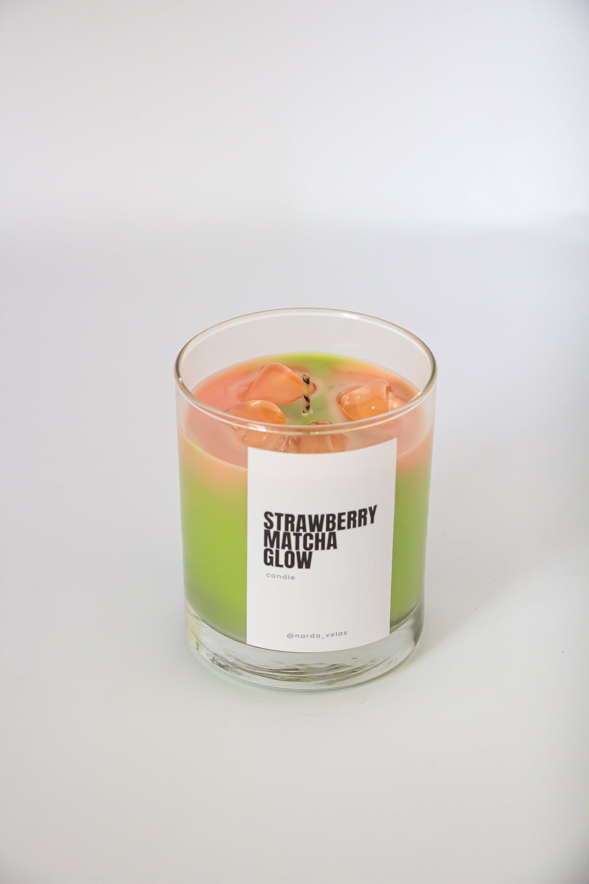 Strawberry Matcha Glow